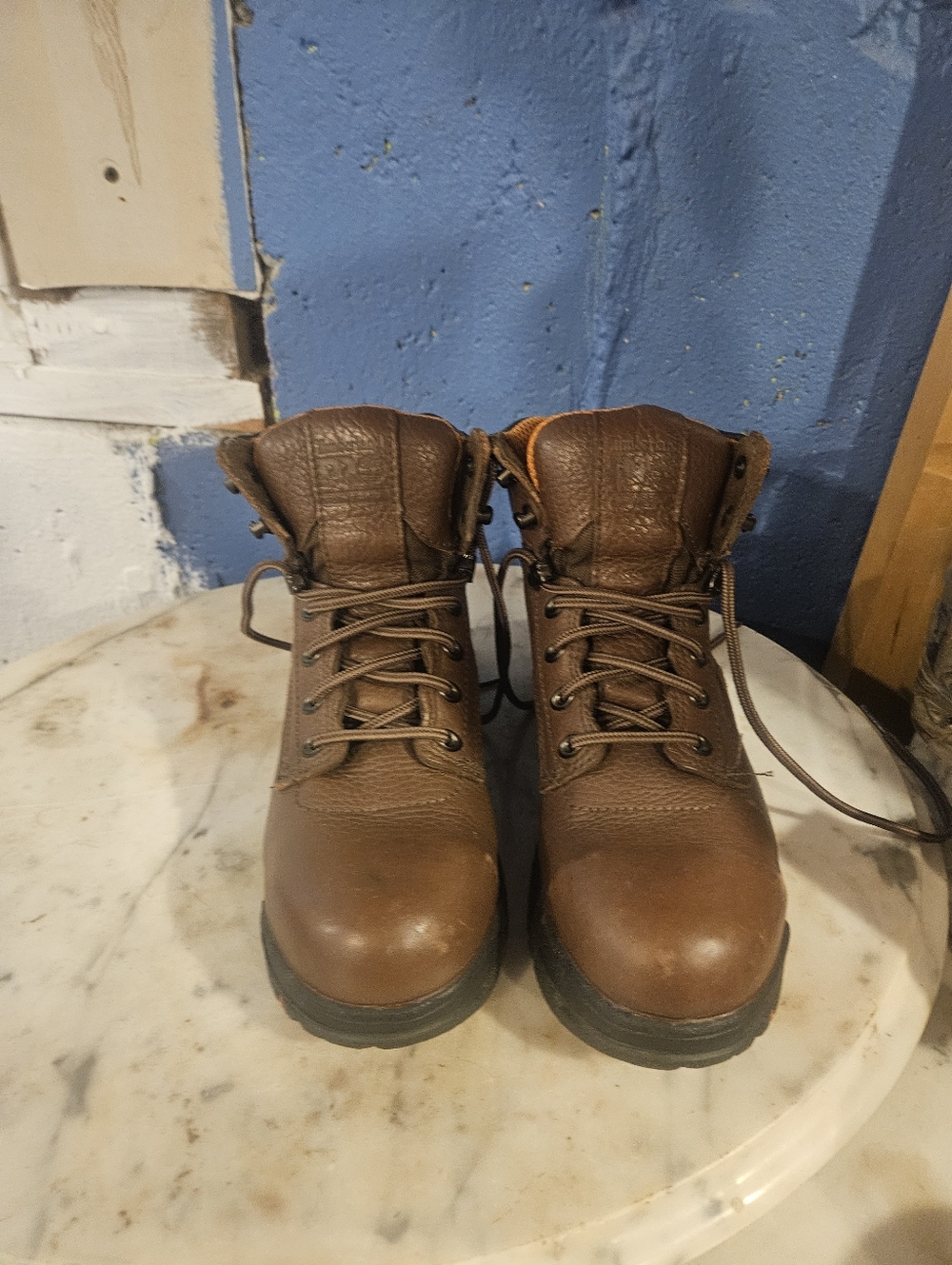 Timberland Pro Titan 6"  Safety Toe Boots Womens 8 Wide (Mens 6W) Brown Work